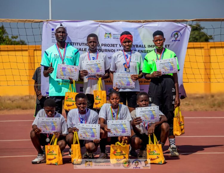 Volleyball Impact Bénin : apprendre à jouer ensemble, vraiment